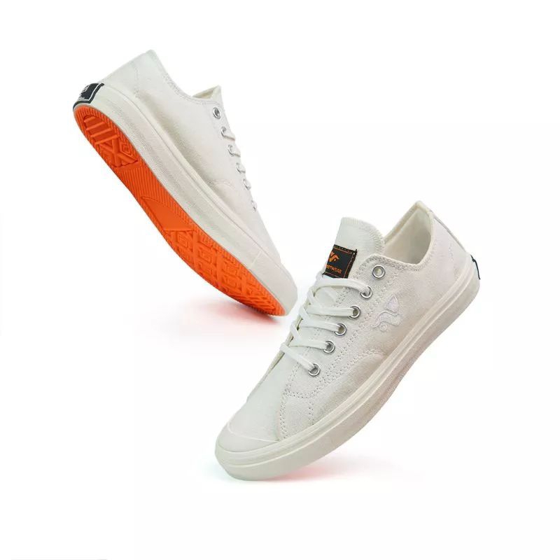 TSV FOOTWEAR-RIVERY LOW BROKEN WHITE sneakers kasual canvas-Broken white original terbaru