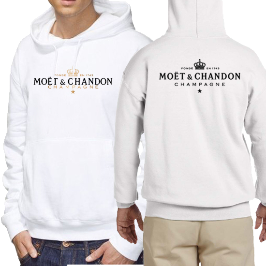 Hoodie Moet & Chandon Hoodie Pullover | Jumper Hoodie | Casual Hoodie Bahan Cotton Fleece