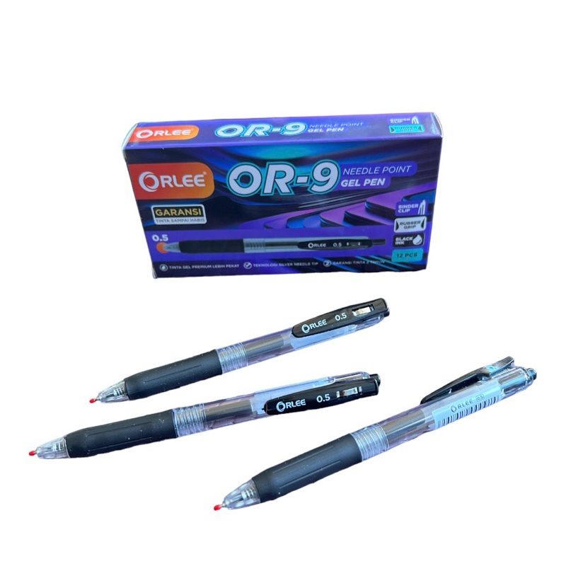 

Pulpen Cetekan Premium || Bolpoin Orlee Gel Pen OR-9(1pcs)