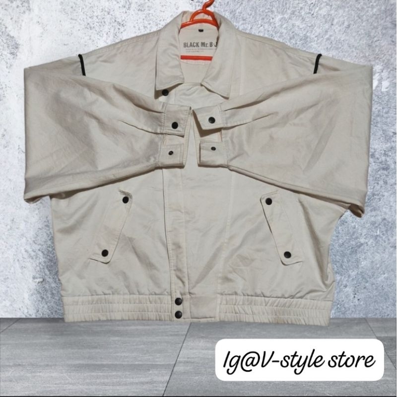 jaket vintage satin