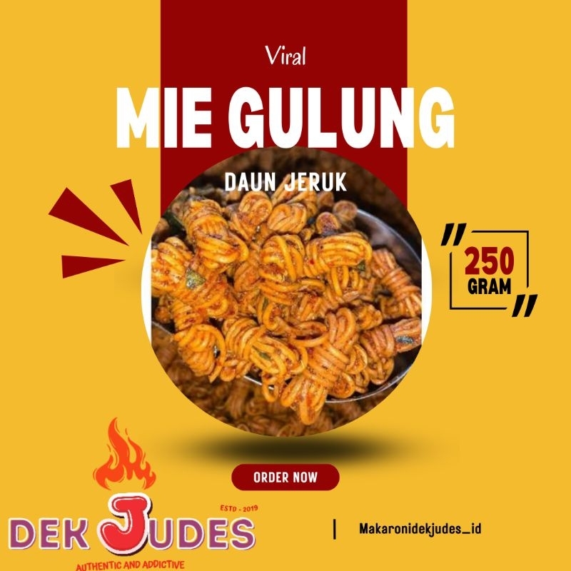 

mie gulung viral kemasan 250 gram