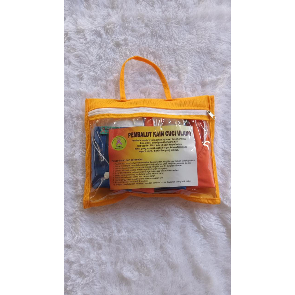 Paket Usaha Paket Hemat Pembalut Kain Cuci Ulang GPKS Isi 5 pack