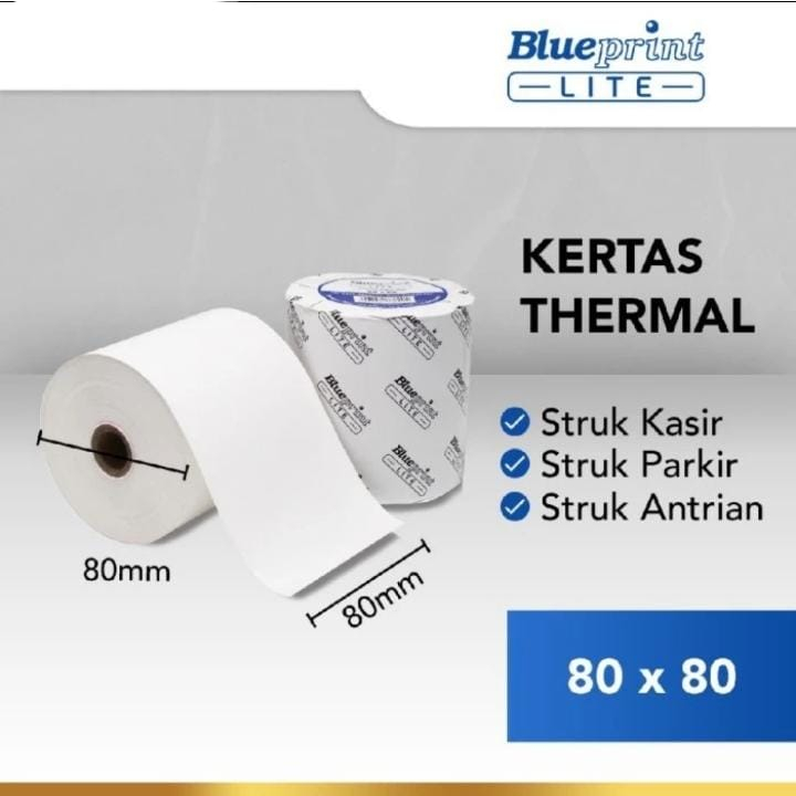 

Thermal Paper Blueprint 80 x 80mm - Best Quality