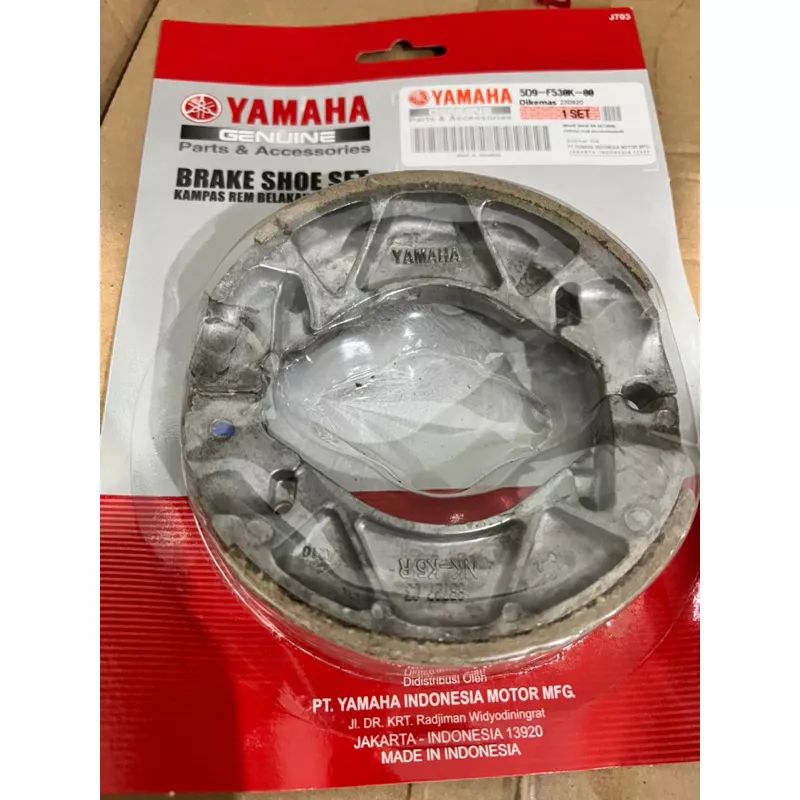 kampas belakang vega zr 5D9 kampas rem vega zr