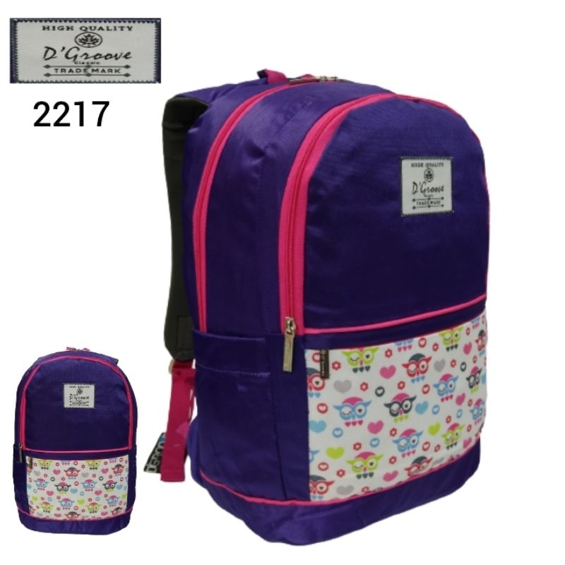 Tas Ransel Sekolah D'Groove original 2217