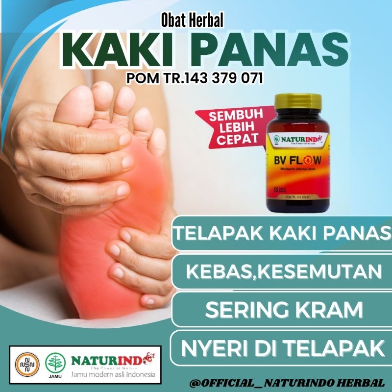 Obat Telapak Kaki Panas Kebas Kesemutan Paling Ampuh