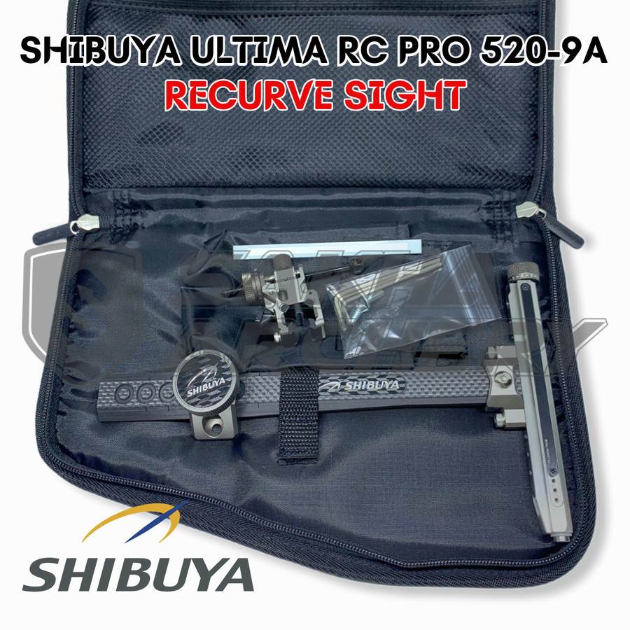 Shibuya Ultima RC Pro 520-9A Recurve Sight Visir Fisir Shibuya Recurve