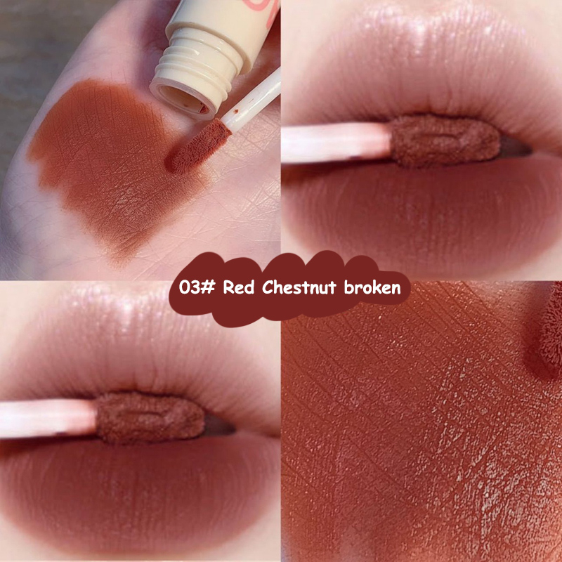 COD&Ready PIPL Lip Cream Matte Velvet Mist Lip Mud Korean Lipstick Tahan Lama Lip Tint Lip Clay Magic Casa Lip Mousse Lip Glaze Long Lasting Korea Import Murah-C