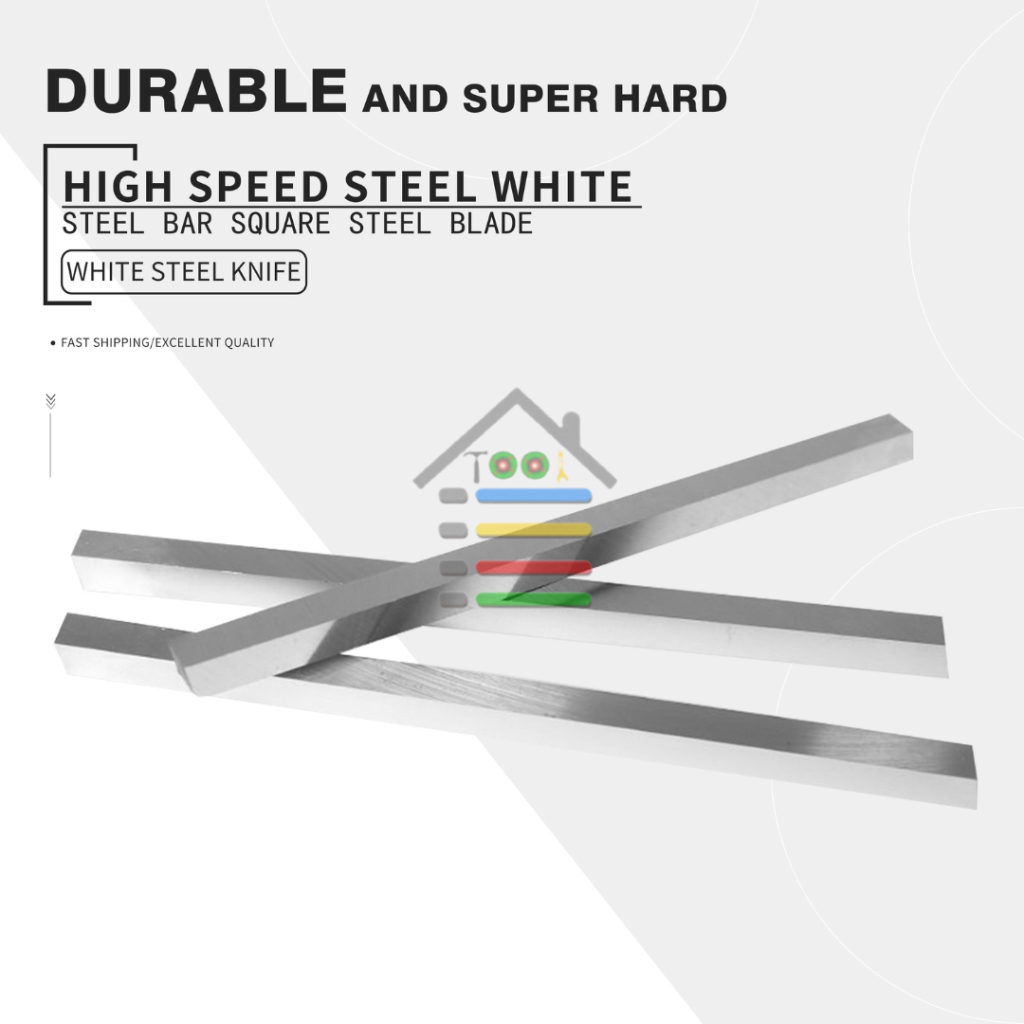 MATA PISAU BUBUT / MATA PAHAT BUBUT HSS SQUARE PANJANG 200 MM