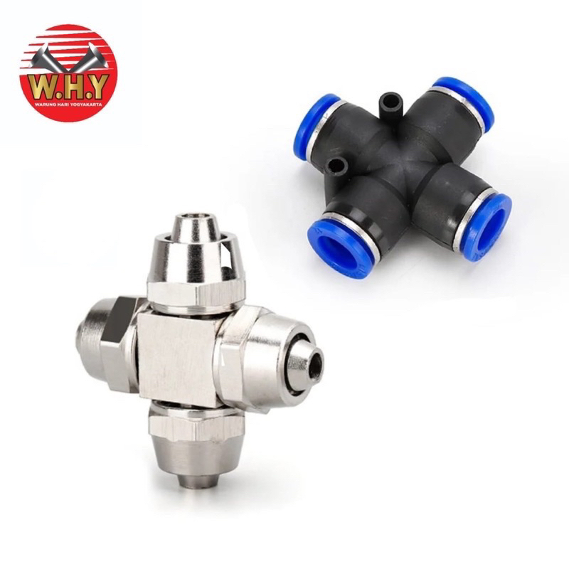 Sambungan Selang 4 Lubang Ori Klakson Telolet