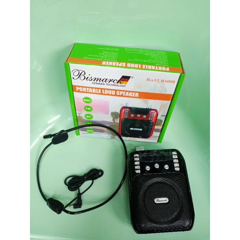 speaker portable wireless mini BISMARCK BSX 12 MA 008