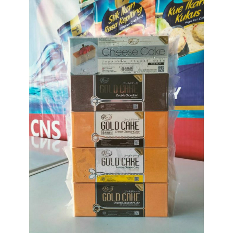 

GOLD CAKE BERNARDI EMPUK READY STOK