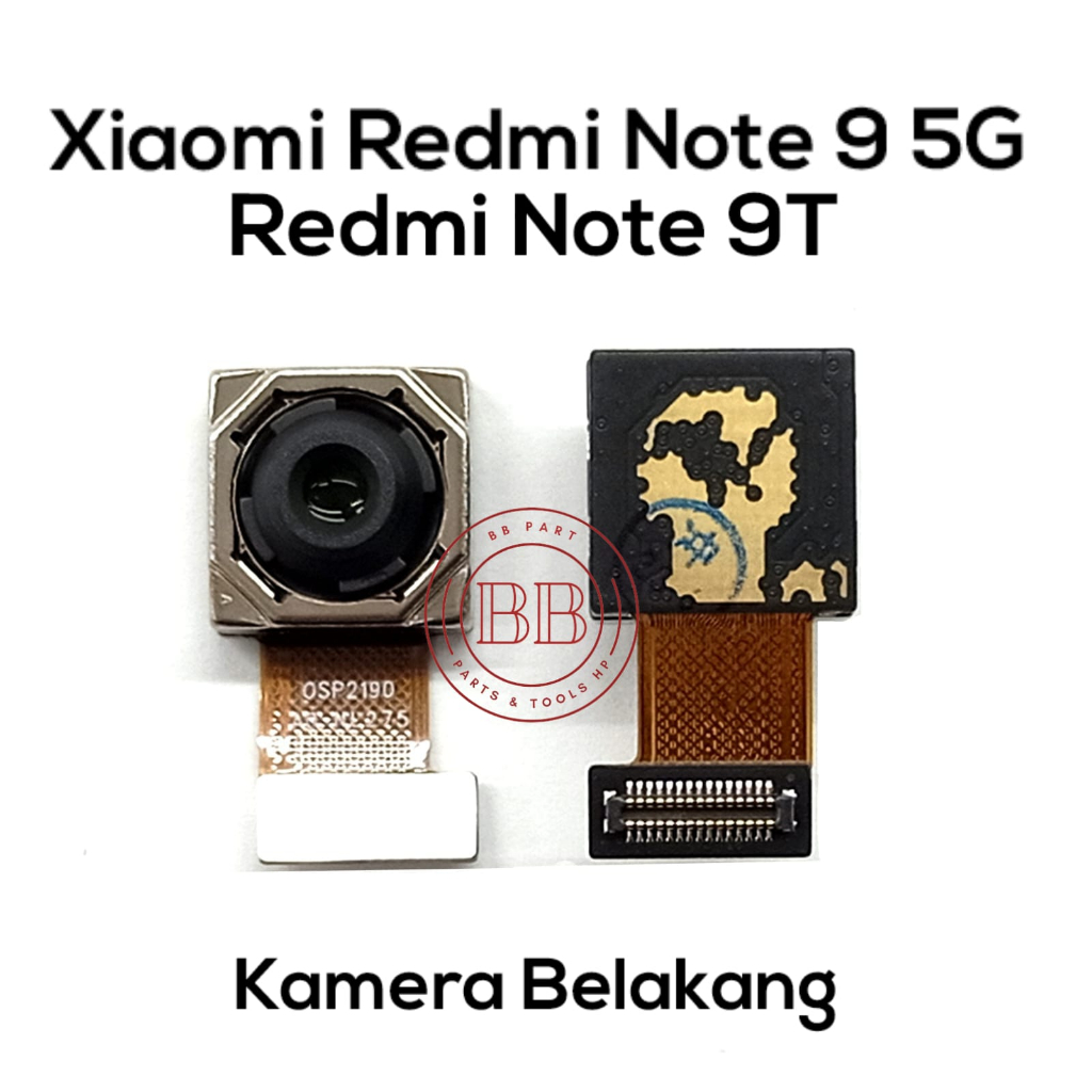 Kamera Belakang Xiaomi Redmi Note 9 5G / Redmi Note 9T Big Back Rear