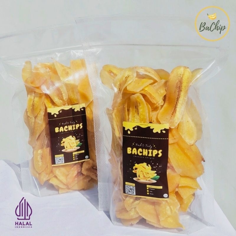 

Keripik Pisang By Bachips (Di buat 100% Pisang Kepok) Rasa Orginal