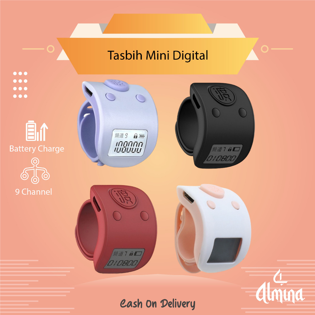 ZIKIR DIGITAL TASBIH DZIKIR DIGITAL ALAT HITUNG ZIKIR DZIKIR ALMINA