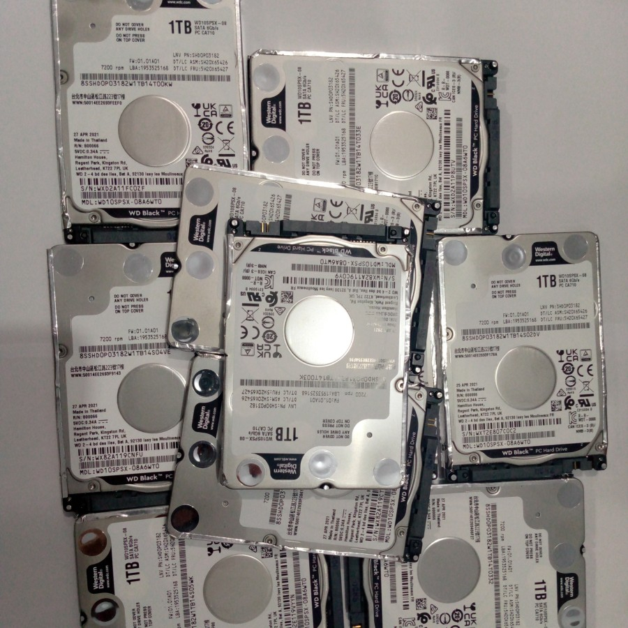 harddisk WD Black 1tb 7200rpm