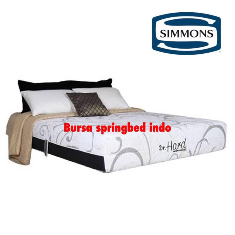 simmons dr hard 120 160 180 200 kasur spring bed orthopedic springbed saja