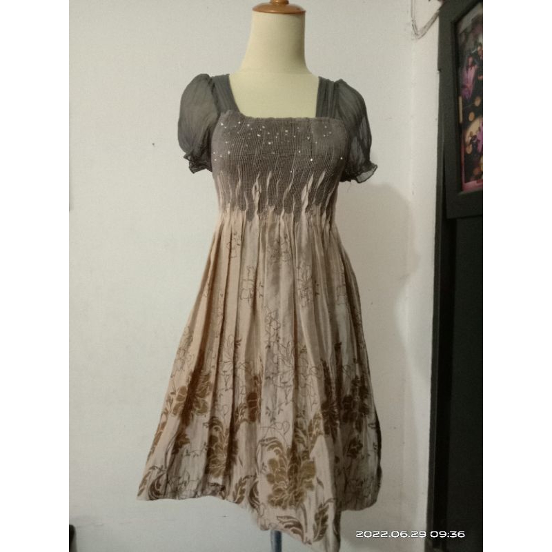 Dress bahan korea PL