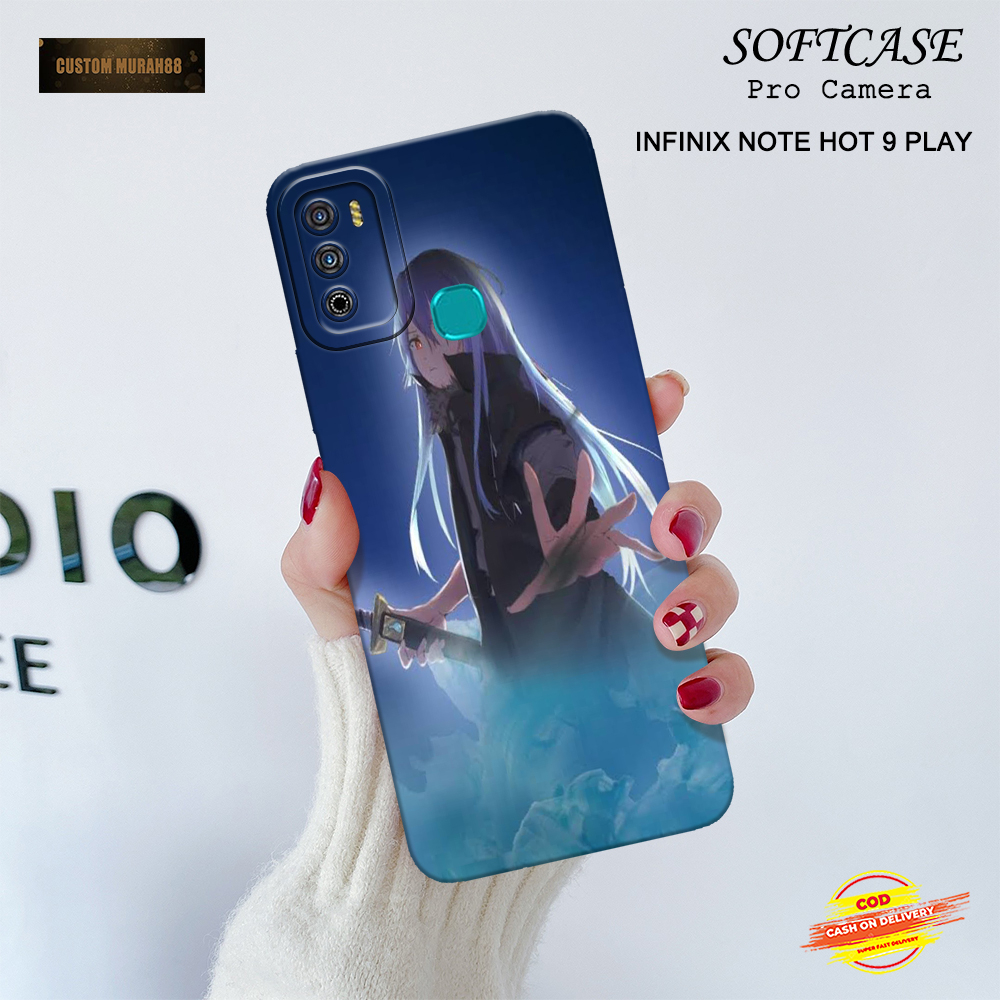 Case Infinix Hot 9 Play - Fashion Case ANIME - Casing Hp Infinix Hot 9 Play - Softcase Infinix Hot 9