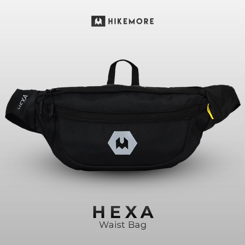Hikemore Waist Bag Tas Selempang Pinggang Pria  Hexa Terbaru