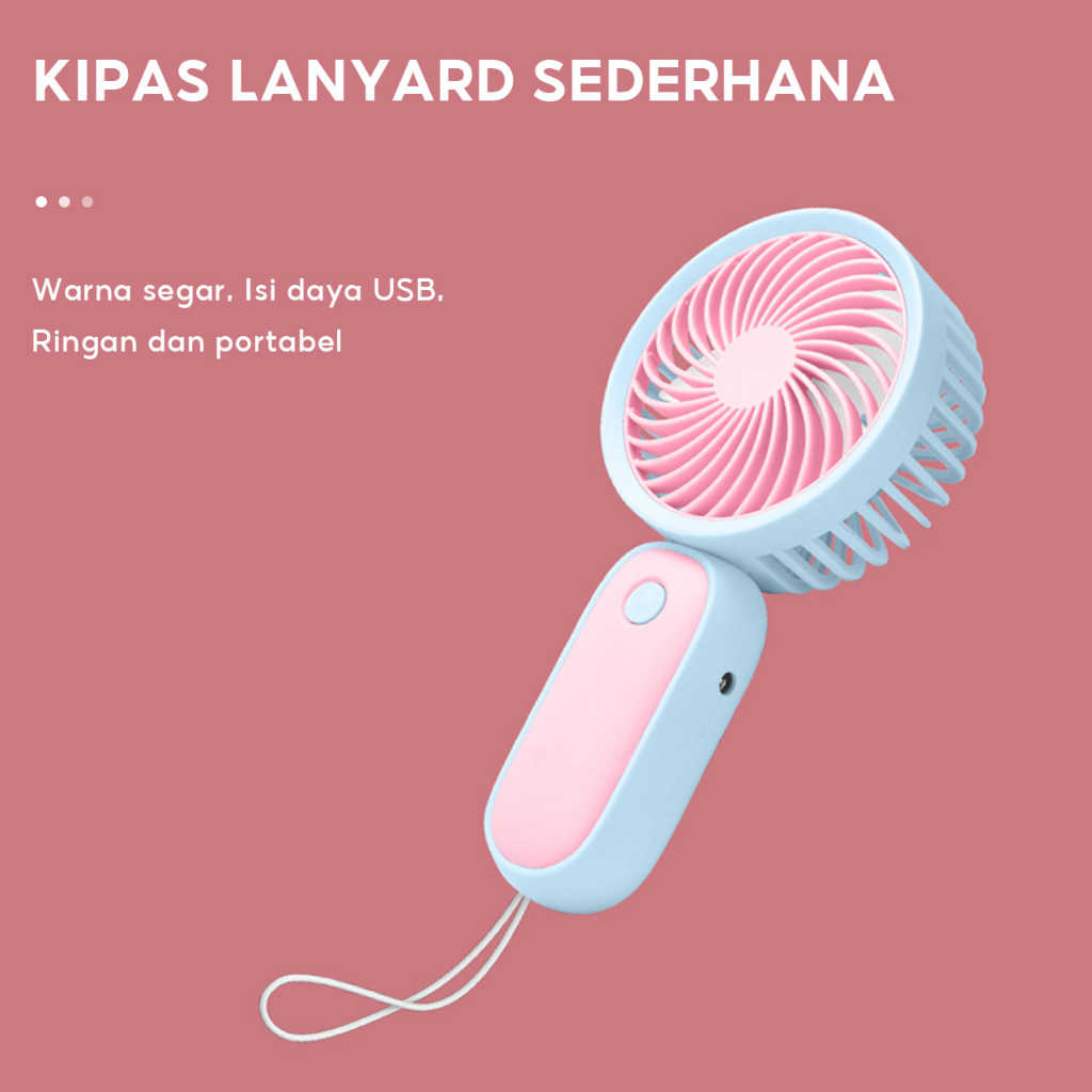 HAN RIVER kipas Angin Portable Kipas Angin Mini Kipas Mini Portable USB /HRFS02