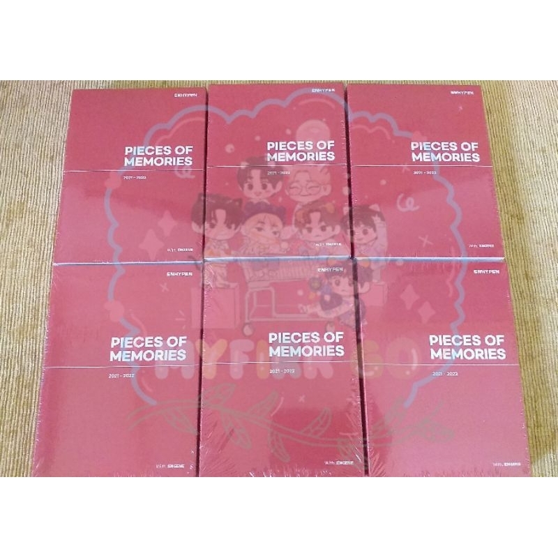 [READY STOCK] ENHYPEN 'PIECES OF MEMORIES'  (POM MEMORIES: STEP 2 HEESEUNG, JAY, JAKE, SUNGHOON, SUN