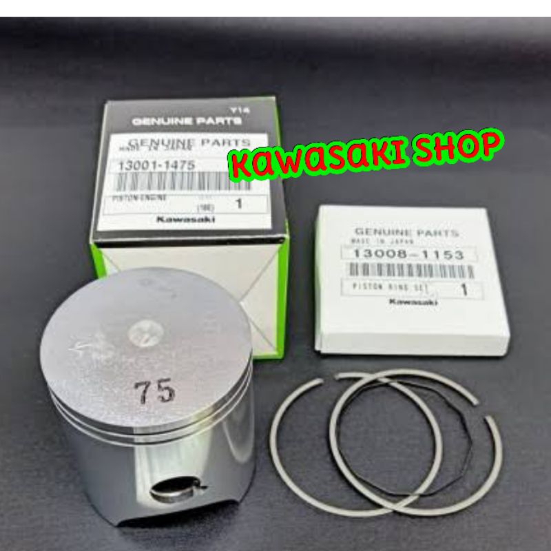 Seher ninja R RR B75 dan ring seher ninja original kawasaki