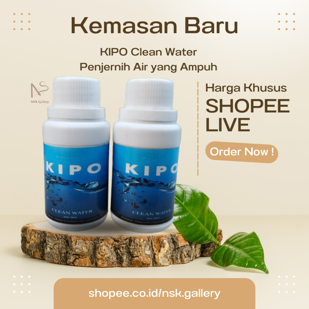 [Water Treatment] Pemutih Air Kuning | Penjernih Air Untuk Kolam - Obat Untuk Menjernihkan Air Sumur