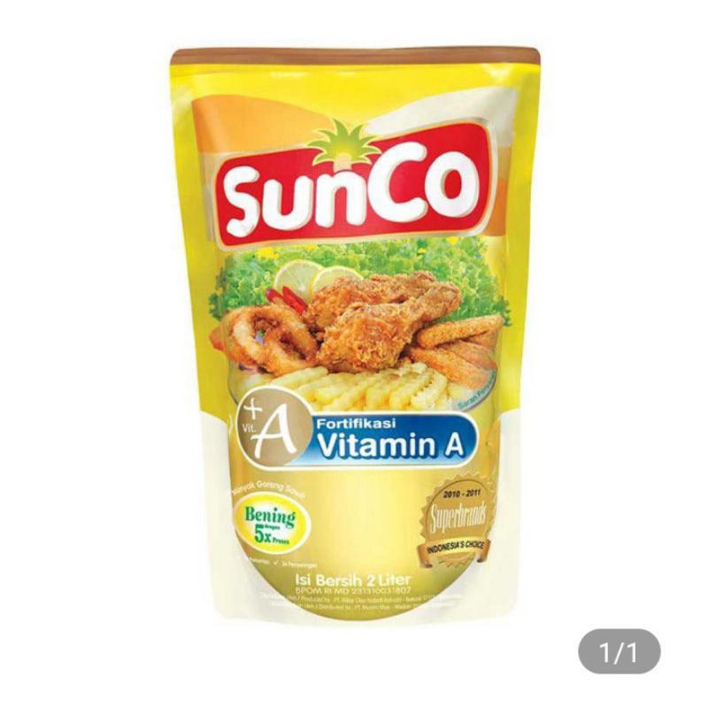 

Minyak goreng sunco 2 liter