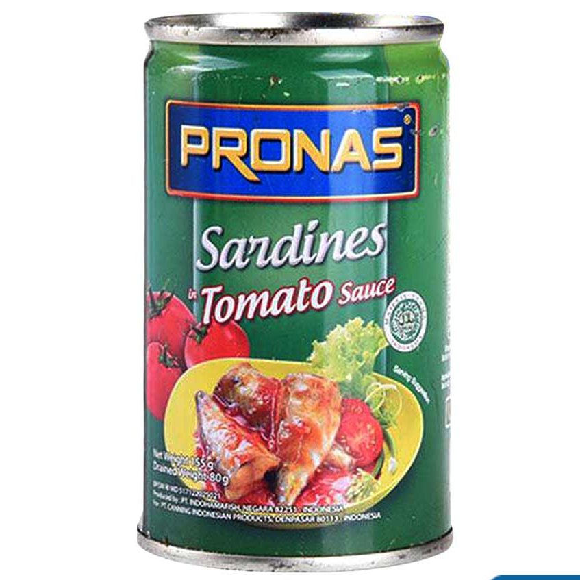

Sarden Makanan Kaleng siap saji 155 g