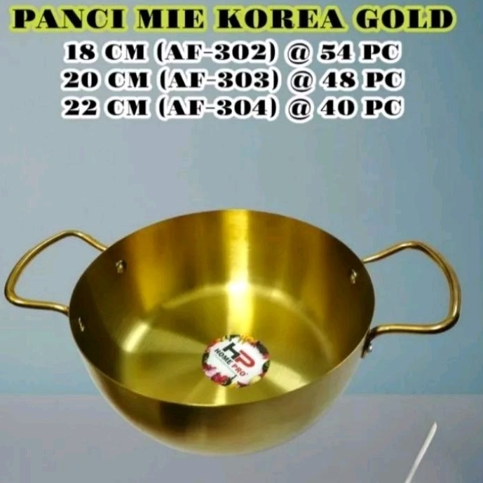 Panci Korea Gold / Panci Korean / Panci Pot Emas