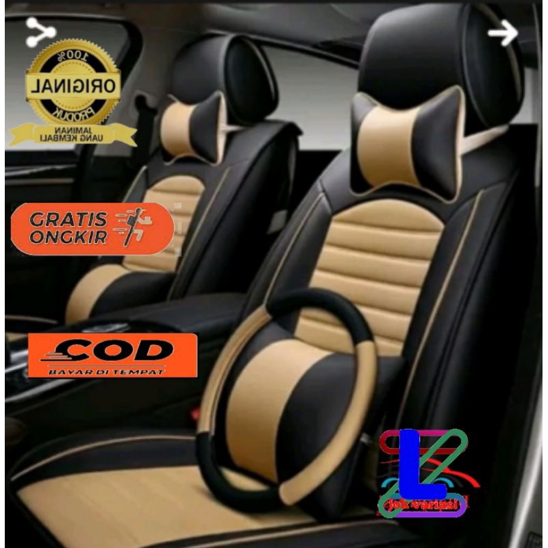 Sarung/cover jok mobil 2 baris /sedan all type