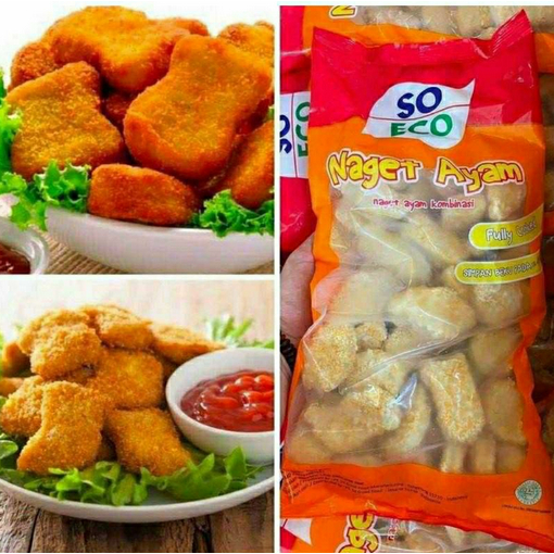 

[NUGGET SO ECO 1kg] Nugget Ayam So Eco 1kg termurah Frozen Food Nugget Ayam