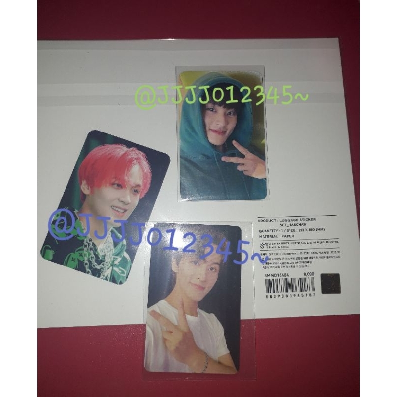 [READY] Mark Jaemin Haechan Boneka Slowacid Hoodie hijau ijo Autumn 2baddies Luggage Sticker Neocity