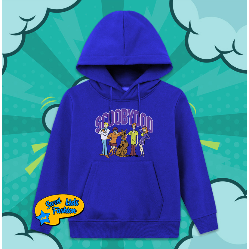Jaket Hoodie Anak Scoobydoo Sweater Anak Scooby Doo