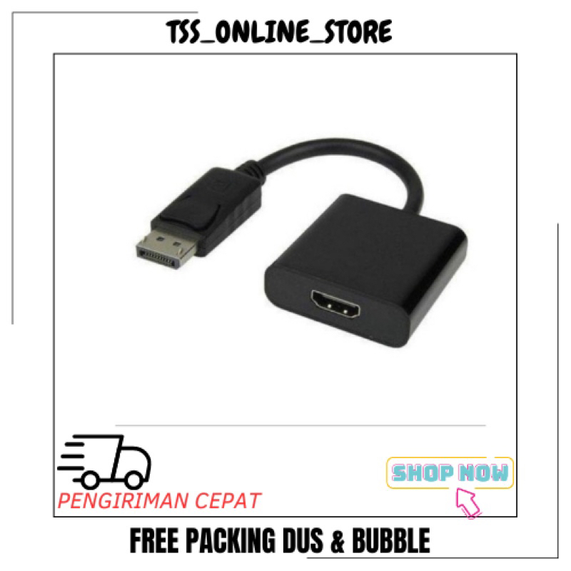 KABEL CONVERTER DISPLAYPORT DP TO HDMI / DISPLAYPORT DP TO HDMI CONVERTER CABLE
