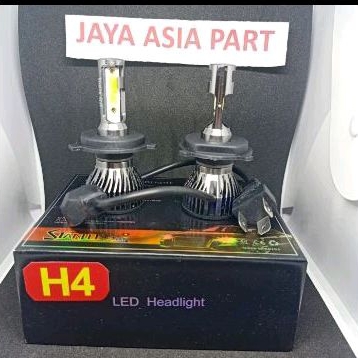 STANLEE LED H4 Bohlam Lampu LED H 4 Autovision Headlight Putih 6000K