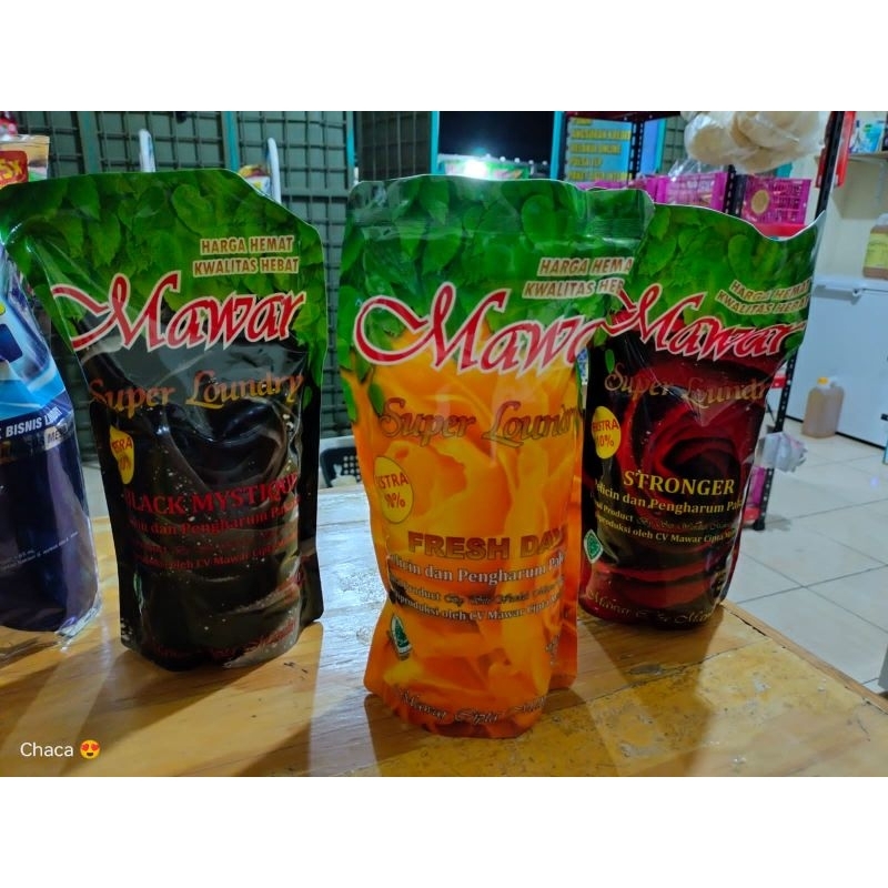 Pewangi mawar laundry