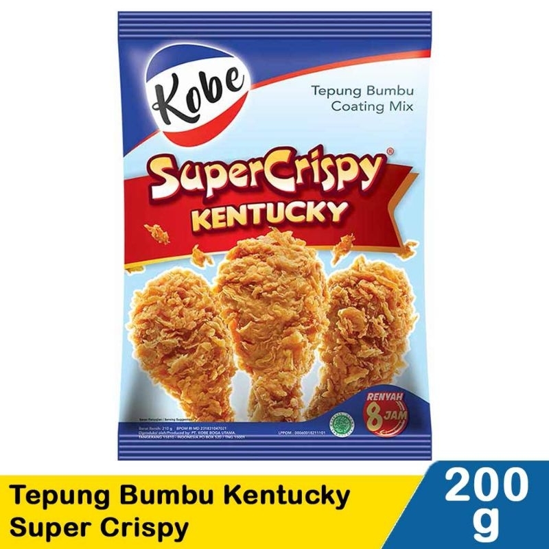 

Kobe Tepung Bumbu Kentucky Super Crispy 200G