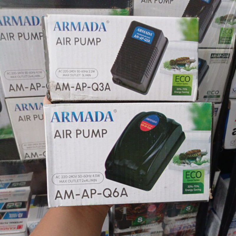 Aerator Oksigen Aquarium Airpump Mesin Gelembung Udara