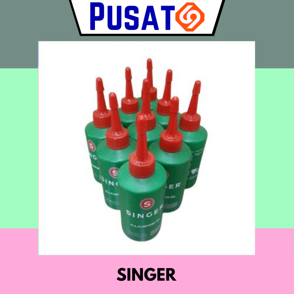 Minyak Singer Minyak Pelumas Mesin Jahit Serbaguna All Purpose Oil 80 ml Alat Cukur Rantai Sepeda ORI