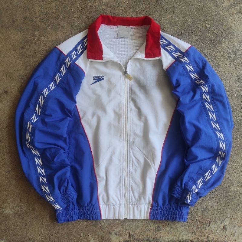 Speedo Vintage Colorblock Windbreaker
