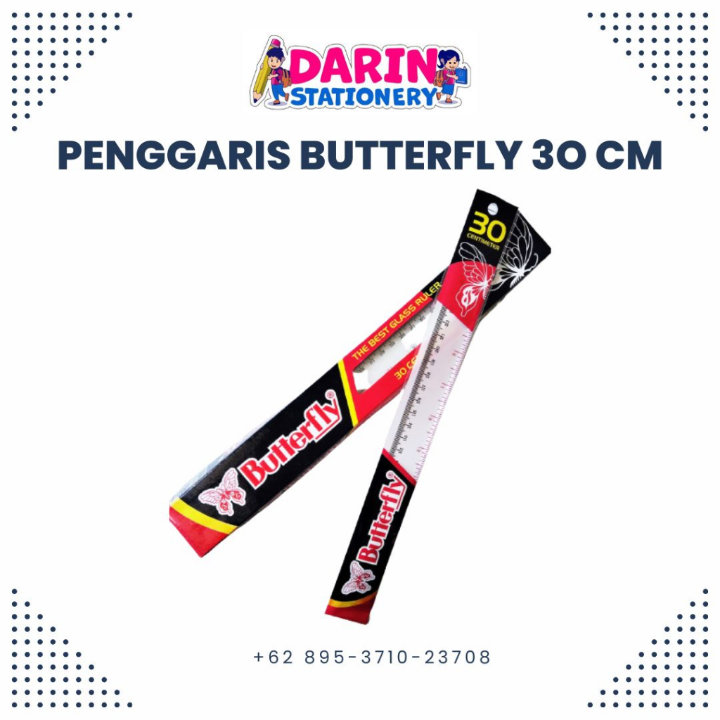 

PENGGARIS BUTTERFLY 30 CM (per pcs)