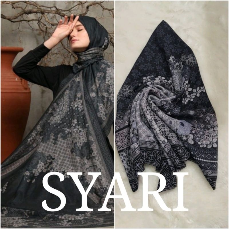 HIJAB SEGI EMPAT DENAY VOAL JUMBO UK 130X130 CM