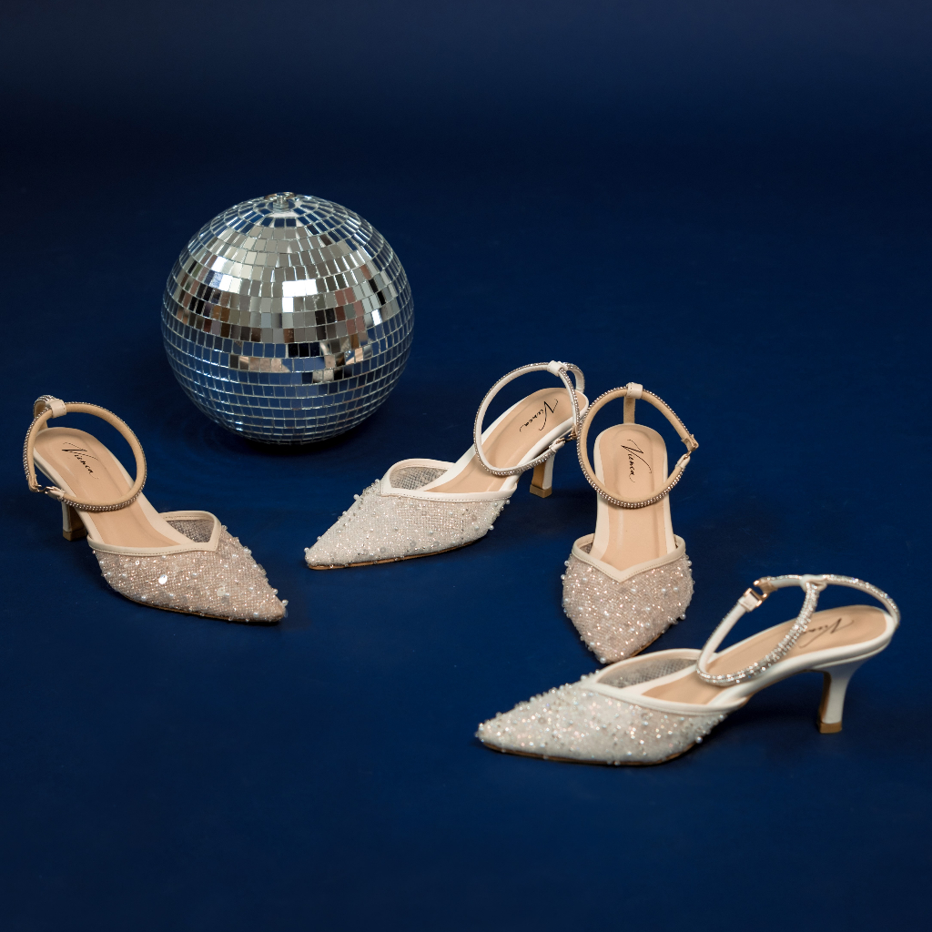 Grace Sepatu Pesta Wanita / Sepatu Wedding / Sepatu Wanita Hak Tinggi / Pump Shoes / Heels Kondangan