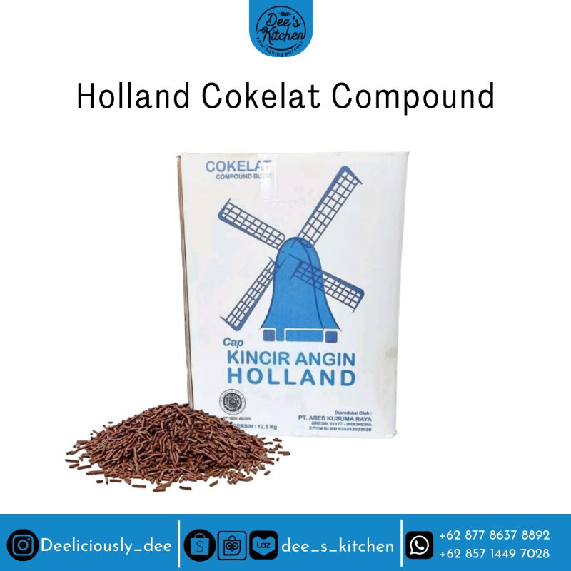 

MESES COKLAT HOLLAND 500 Gram ( REPACK )