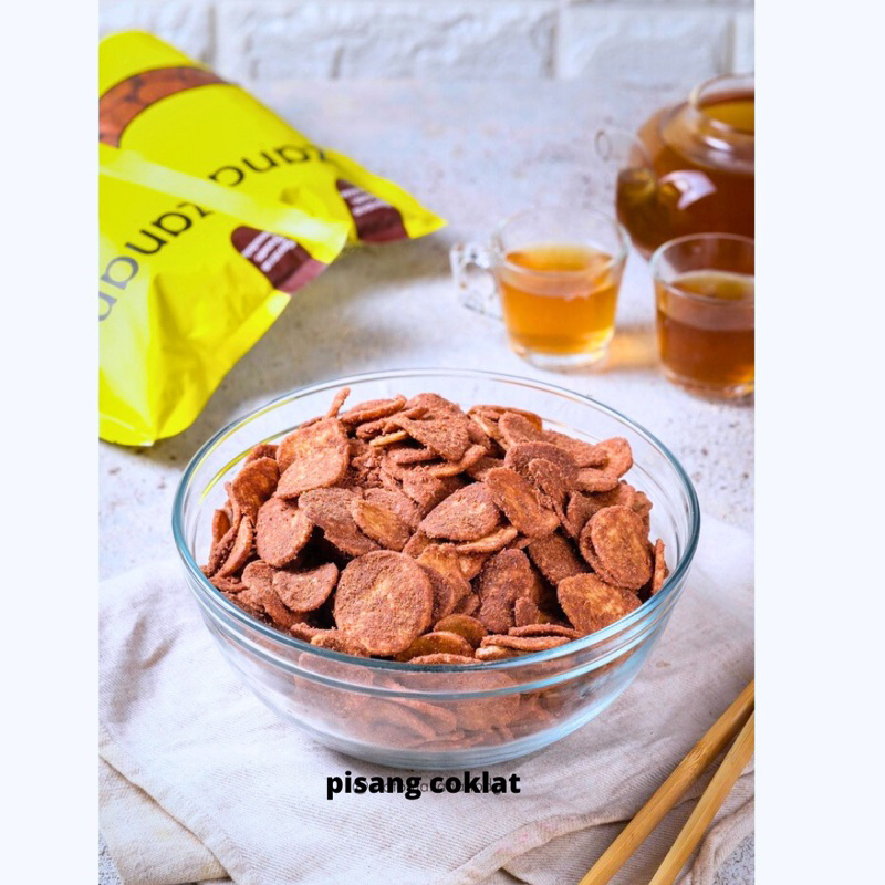 

Banana Chips Milky/keripik pisang coklat 100g