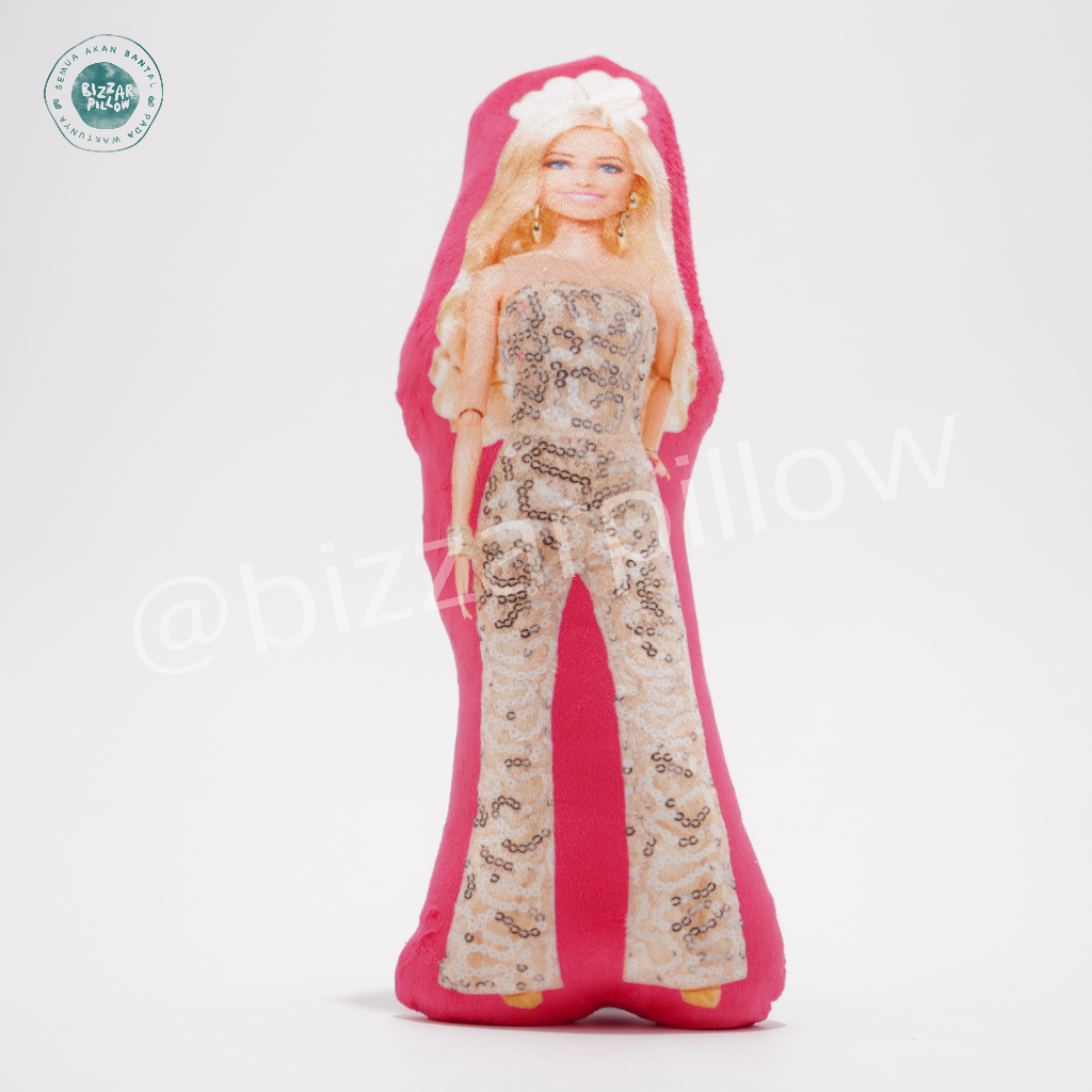 Bizzarpillow Bantal Karakter Barbie 60cm BZ166