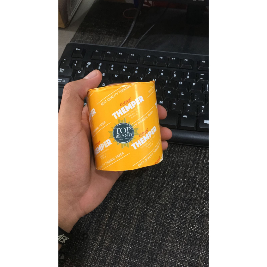 

Thermal Paper/ Kertas Struk paperline TP 80 x 80 > 1 roll isi 1 PCS - thermal 80x80 eco B