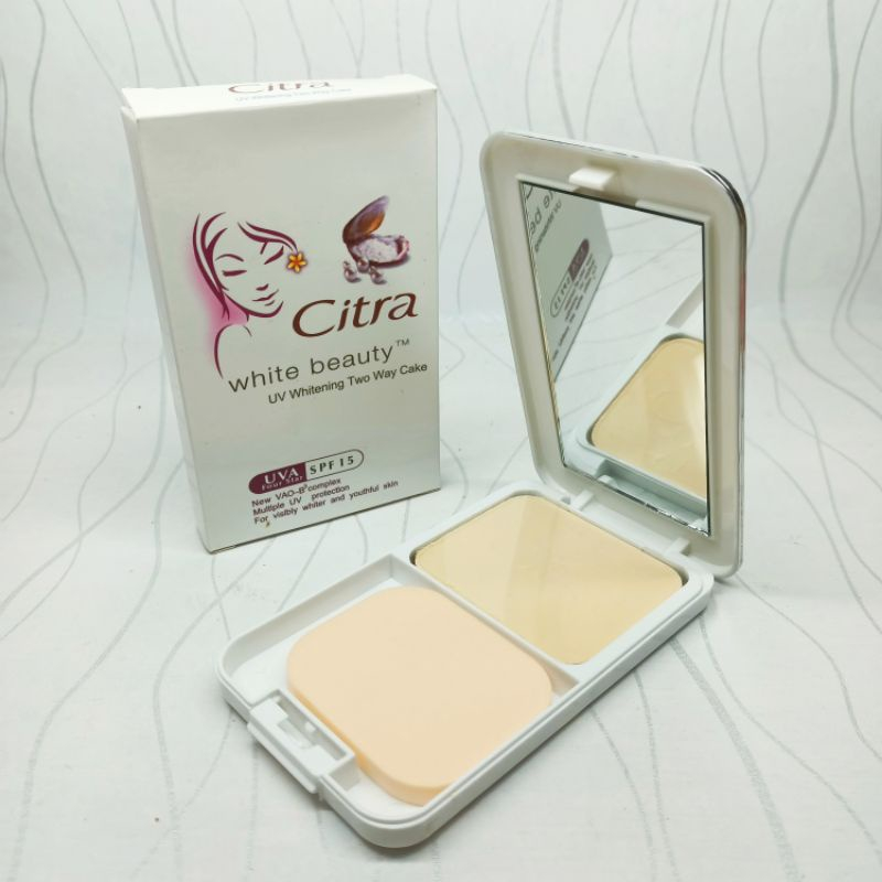 Bedak Citra Two Way Cake White Beauty / Bedak Padat